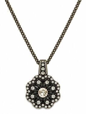 Brass Class Vintage-Inspired Necklace & Earrings Set